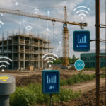 IoT dalam konstruksi berkelanjutan dengan sensor dan monitoring digital