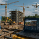 Monitoring proyek konstruksi berbasis AI dan sensor digital
