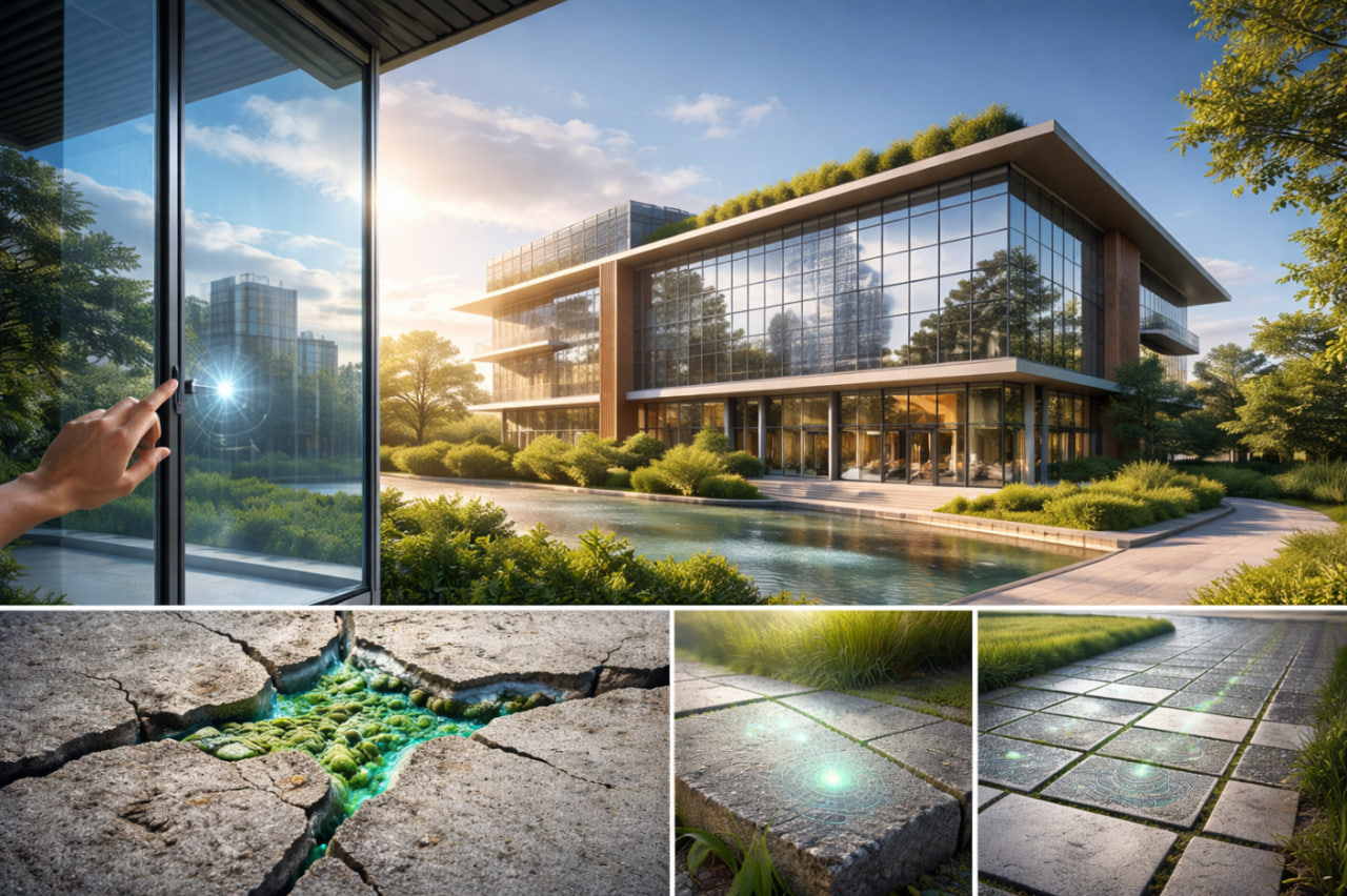 Smart materials dalam konstruksi berkelanjutan modern