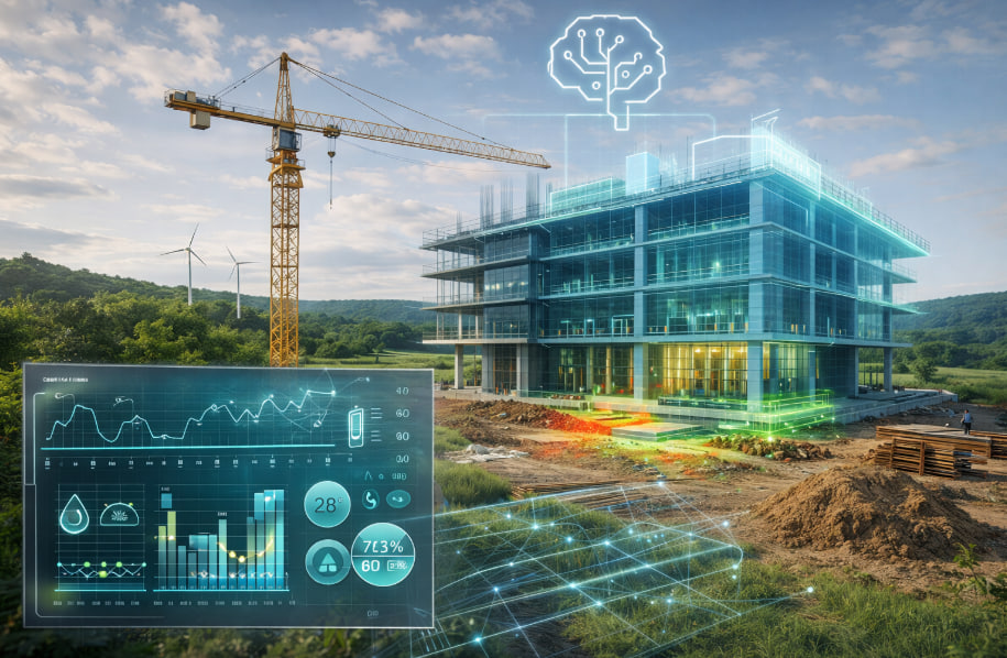 Digital twin dalam konstruksi berkelanjutan modern