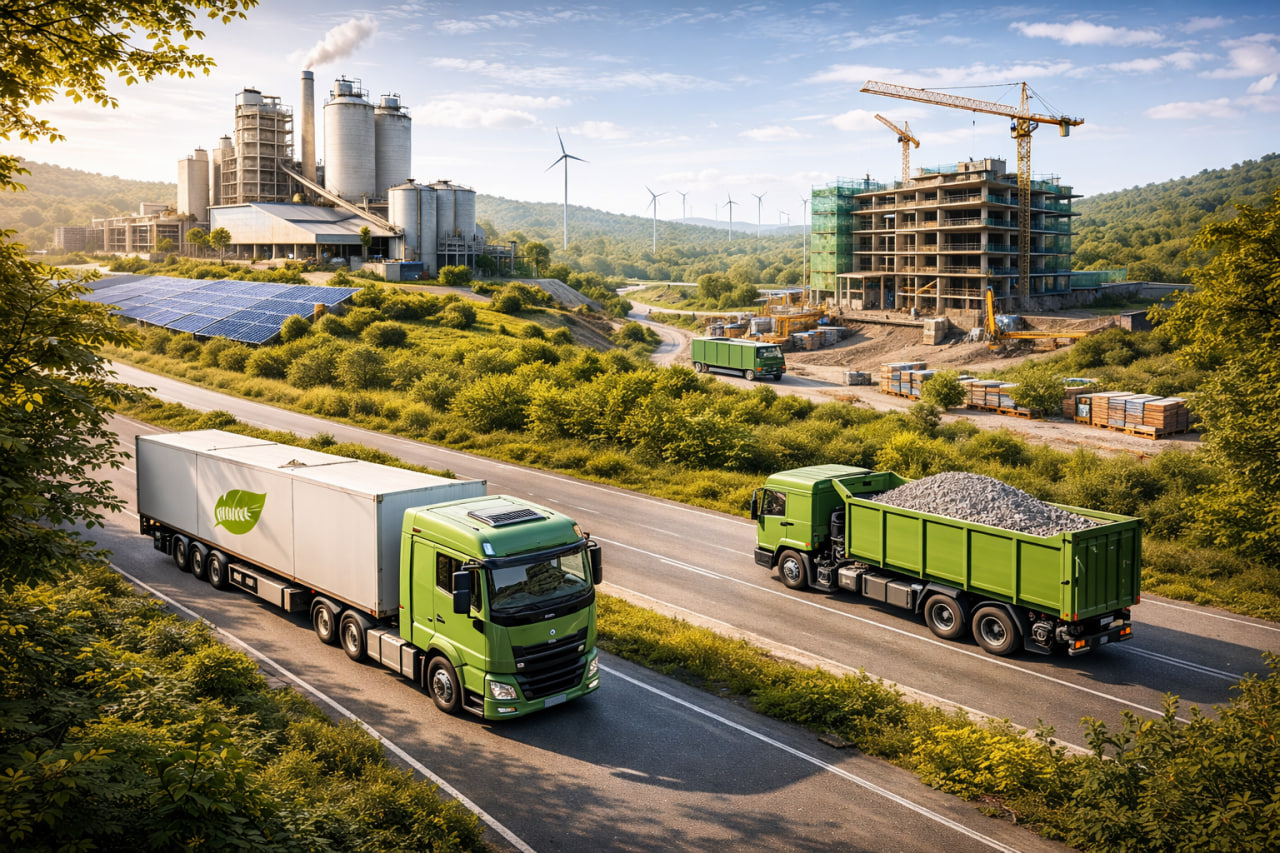 Green Logistics dalam Industri Konstruksi: Transportasi Efisien dan Rendah Emisi